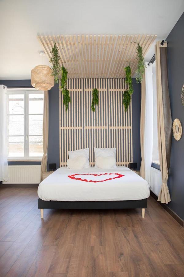 Evasion Tropicale - Studio Avec Spa, Cosy Et Renove Au Coeur De Soissons - 2 Pers Esterno foto